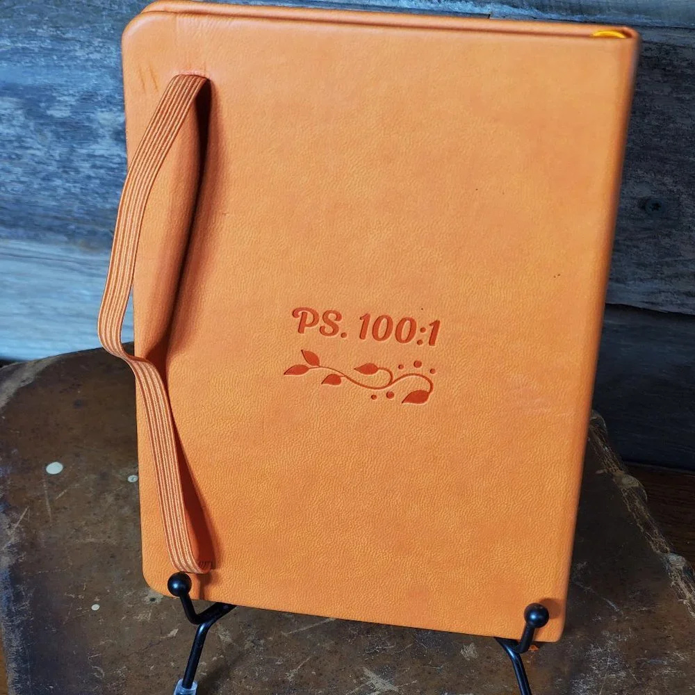 Lined Journal with Elastic Band Closure by Heart of Angelstar  NWOT